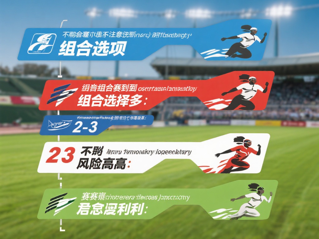 组合选项：将多个赛事添加到你的选择中，形成一个串联